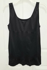 Jockey Generation Women's XXL Tank Top Black Shapewear Slimming Seamfree