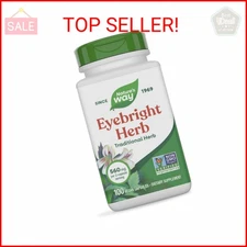 Natures Way Eyebright Herb Vegetarian Capsule, 100 ct