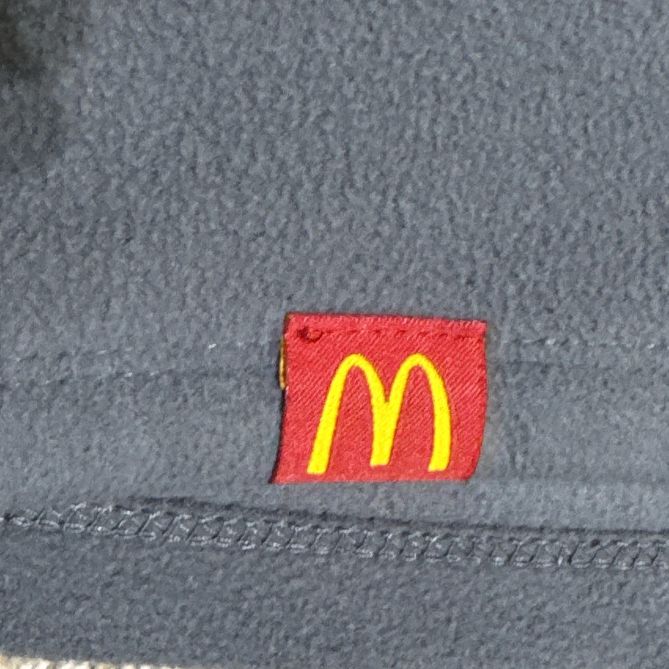 McDonald’s 100% Polyester Gray Uniform Vest Size XL - Image 2 of 4