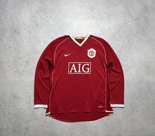 Nike FC Manchester United 2006/07 Soccer Jersey Long Sleeve
