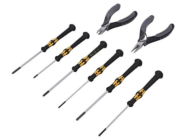 00 20 18 Esd Set: Allgemeine Verwendung Esd Futteral 8Stk. Knipex-image