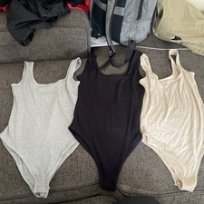 Women  s Body Suit Set 3 Size Medium Brand New