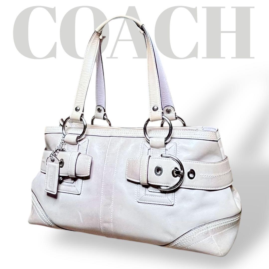 Coach Pink Leather Tote Bag G0705630 Authentic Handbag