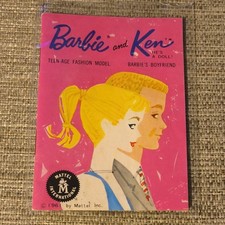 Mattel Barbie & Ken Teen-Age Fashion Model Newsletter 1961 English