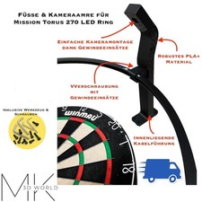 Autodarts Kamerahalterung passend für Missio...