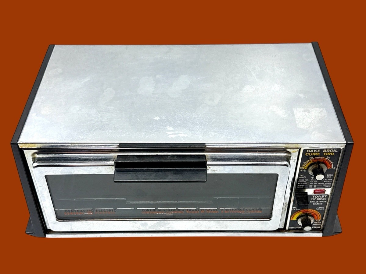Vintage GE Countertop Toast-n-Broil Toaster Oven TR930B 8404 1500