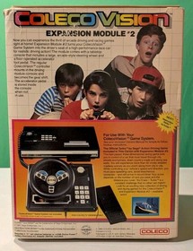 ColecoVision Expansion Module # 2 In Box With Turbo Video Game 