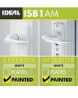 Ideal Security ISB1AM Door Handle Set White Painted w/ Pull Handle & Hardware — photo 6