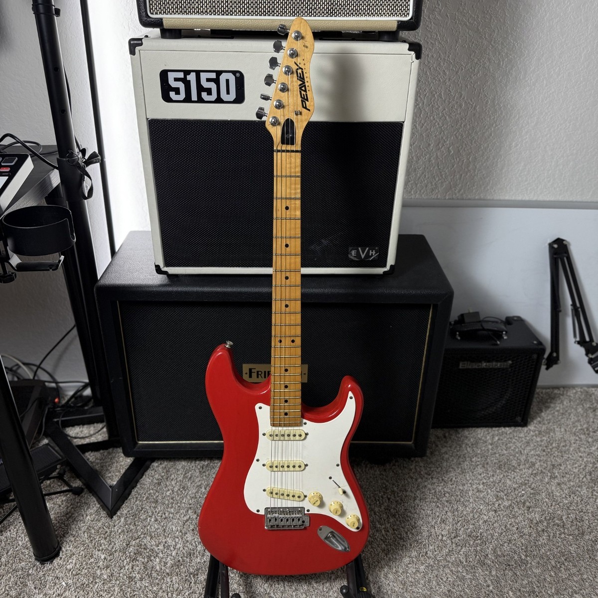Peavey Predator Custom SSS Electric Guitar USA 1992 - Red