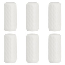 6 Pcs Silicone Bottle Covers for Travel, White