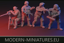 Ultra Modern-Miniatures.eu US SWAT Team Bravo Set Operazioni Spettro Polizia 28mm