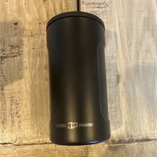 Enfriador de latas de metal aislado 3 en 1 Diesel Power negro se adapta a latas de 12 oz/16 oz