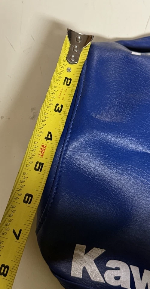 NOVA Capa de Assento Azul Kawasaki KX80 KX85 1985-1999 Alta Qualidade KX 60 80 OEM - Imagem 3 de 4