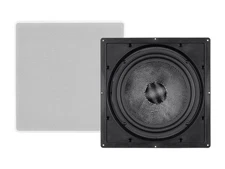 Monoprice Carbon Fiber In-Wall Speaker - 10 Inch (Each) 300 Watts Subwoofer
