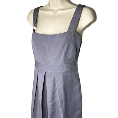 Vintage Moschino Cheap & Chic Pinafore Dress - Cord Linen Blend, UK12
