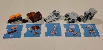 Lego Star Wars Advent Calendar 2015 - Lot of 5 Vehicles