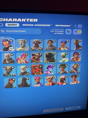 Fortnite Emotes & Lackierungen Spielinhalt für PC (siehe Fotos) VB anschreiben