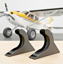 RC Plane Wall Mounts for E-flite Carbon-Z Cub – Set of 2 Black