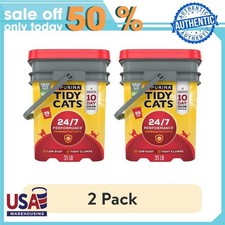 Purina Tidy Cats Clumping Cat Litter, 24/7 Performance Multi Cat Litter, 35 lb.2
