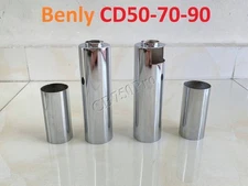 Honda Benly CD50 CD70 CD90 Front Fork Upper Top & Bottom Case Lower Cover Chrome