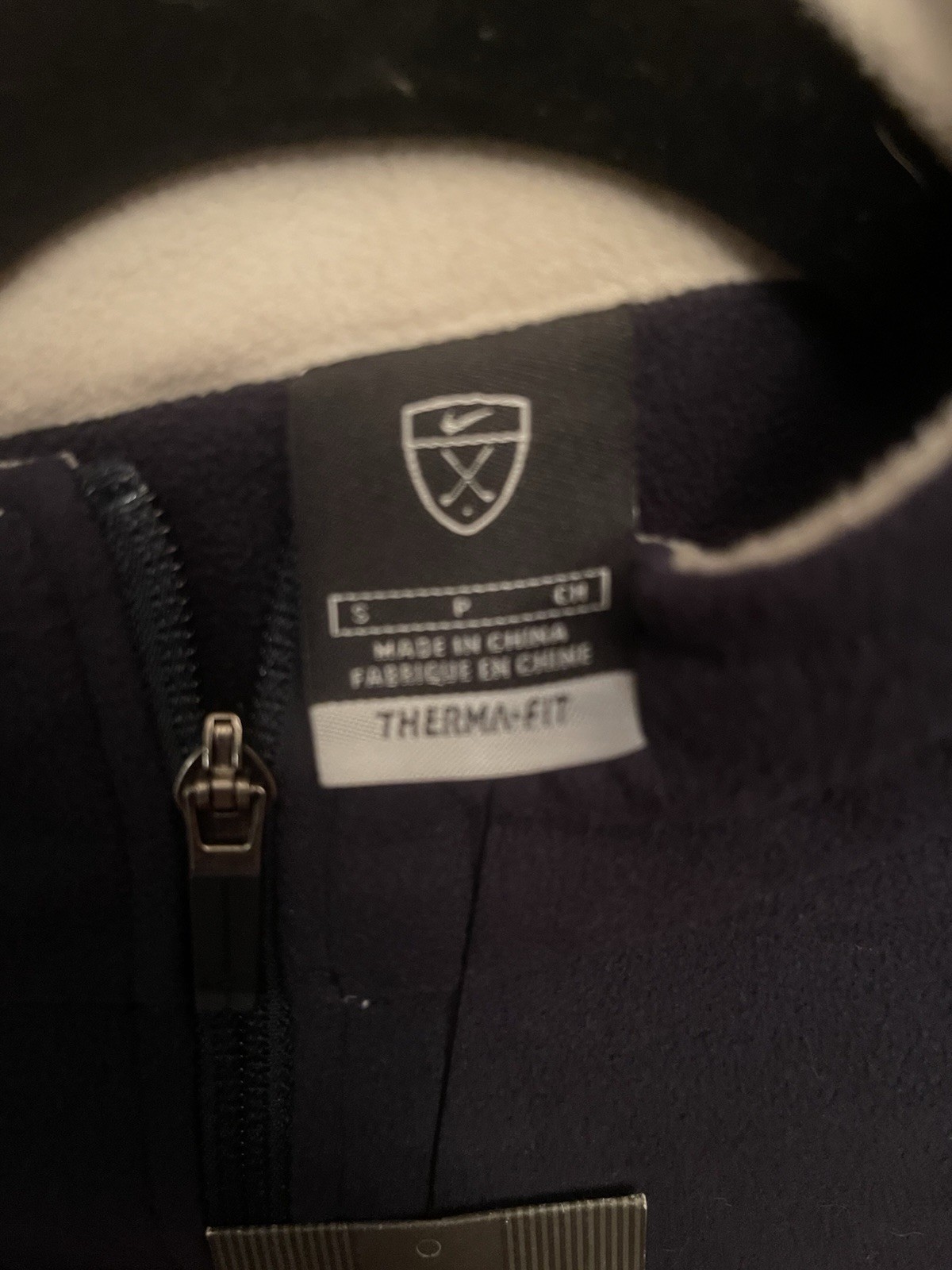 SACAI X NIKE Nike Golf Therma fit Giacca Pile Uomo Full Zip Small Spedizione Gratuita