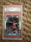 1986 Fleer Michael Jordan Rookie card #57 PSA 8.