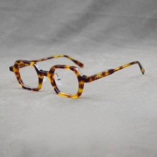 Acetate Square Eyeglass Frames Fashion Retro Classic Full Rim Personality Unisex