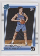 2021-22 Panini Donruss Rated Rookie Silver Press Proof Josh Giddey #202 02v3