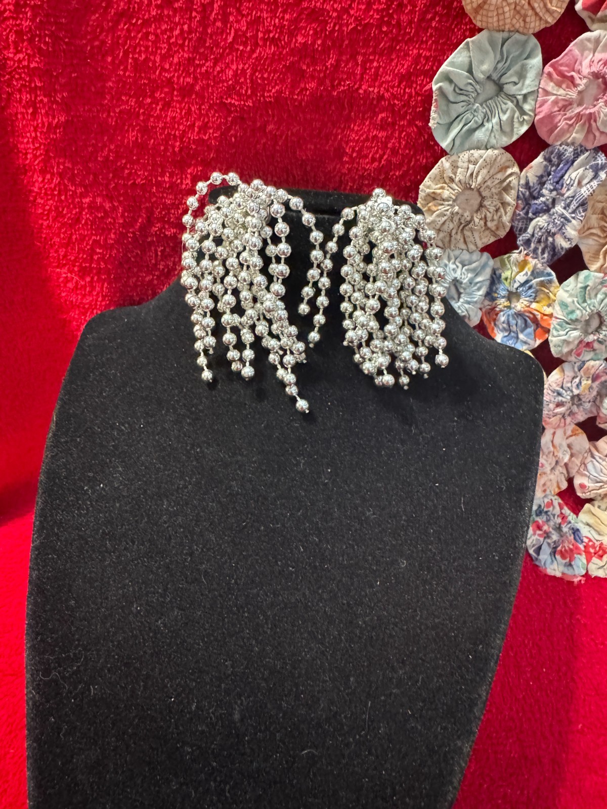 Unique Exploding Dangle Bead Earrings On Multiple… - image 4