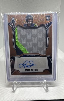 2025 Panini Phoenix - Rps Rookie Patch Autographs Jalen Milroe #RPS-JME 100/199