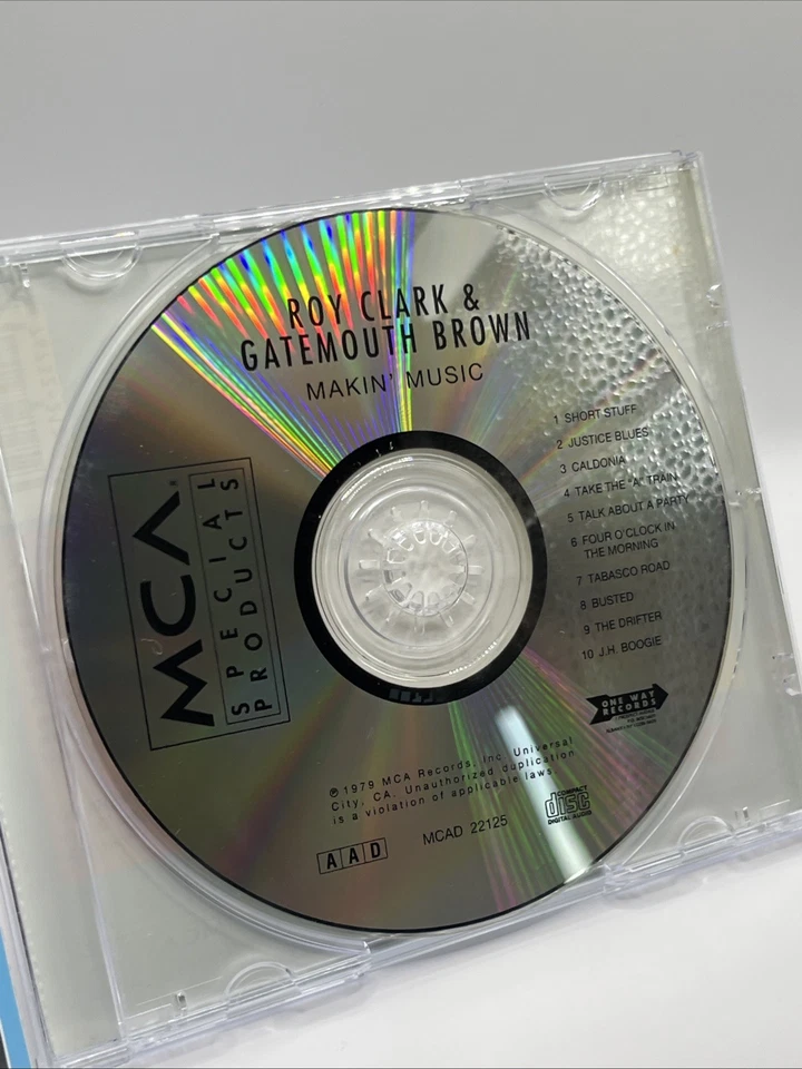 Makin Music Roy Clark & Gatemouth Brown (CD) FAST POST — 第 3/4 张图片