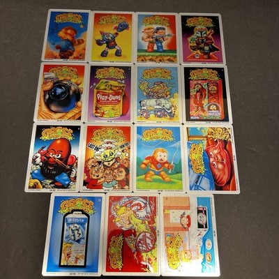 2020 GARBAGE PAIL KIDS LAS VEGAS GROSS CARD CON 15 CARD METAL COMPLETE SET 16/25