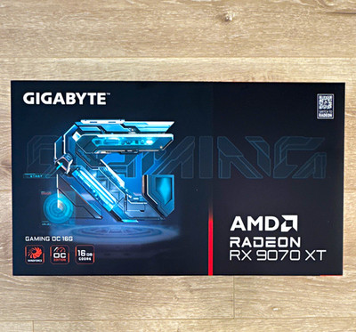 GIGABYTE Radeon RX 9070 XT Gaming OC 16GB GDDR6 Triple Fan HDMI/DP
