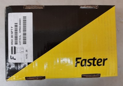 Lot of 25 Faster 3/8'' Quick Release Hydraulic Coupling Female P/N HNV 38 NPT F