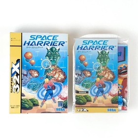 Super 32X Space Harrier W/Box Sega Mega Drive MD Genesis Good Used Game NTSC-J