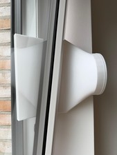 Ultra Slim Klimaanlagen Auslass/ Adapter/ Abluft Kippfenster Dachfenster 90-160