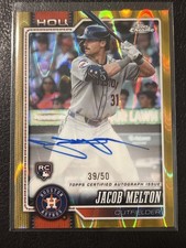 Jacob Melton Chrome 2024 Gold /50 Auto
