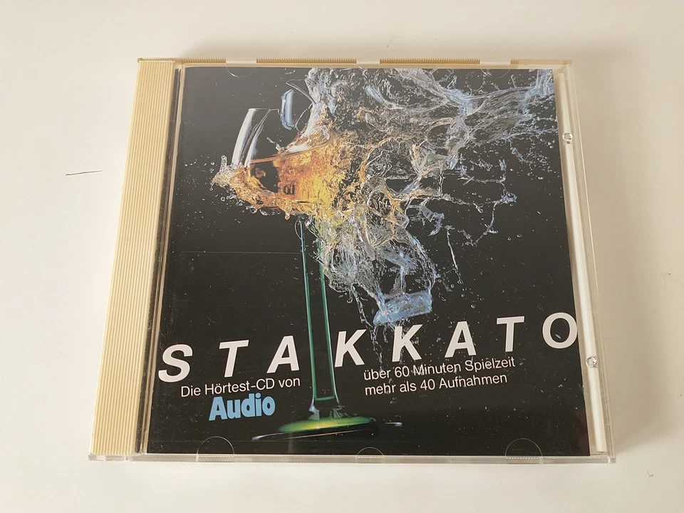 Stakkato 1 AUDIO Audiophile Hörtest CD 1984 neuwertig - Bild 2 von 4