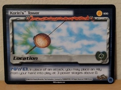 DBZ CCG SCORE Korin's Tower LIMITED Rare #100 LP