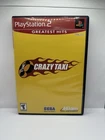 Crazy Taxi - Greatest Hits (Sony PlayStation 2 PS2, 2002) CIB-TESTED