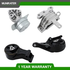 Motor Mount & Transmission Mount Set For 2013-2015 Chevrolet Malibu 2.5L Auto