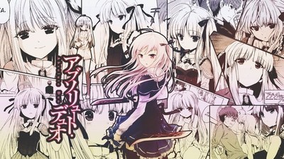 Anime absolute duo anime girls sigtuna Playmat Gaming Mat Desk Game Desk