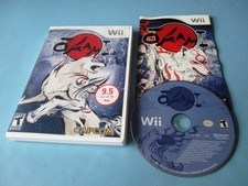 Okami Nintendo Wii Game w/Case & Manual
