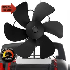Wood Stove Fan for Buddy Heater, Heat Powered Fireplace Fan Thermoel