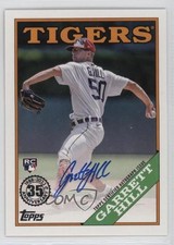 2023 Topps Series 1 1988 Topps Baseball Auto Garrett Hill #88BA-GHI Auto ii1