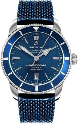Breitling Superocean Heritage II Blue Dial Strap 46mm Men's Watch AB2020161C1S1