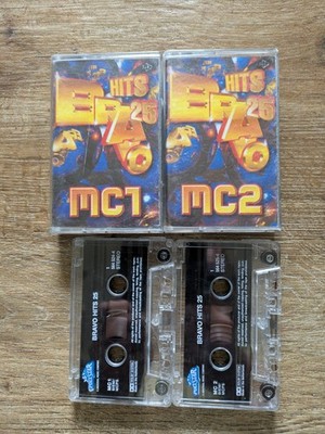 BRAVO Hits 25  2 x Audio MC Cassette U.A.  Spears Cher Modern Talking