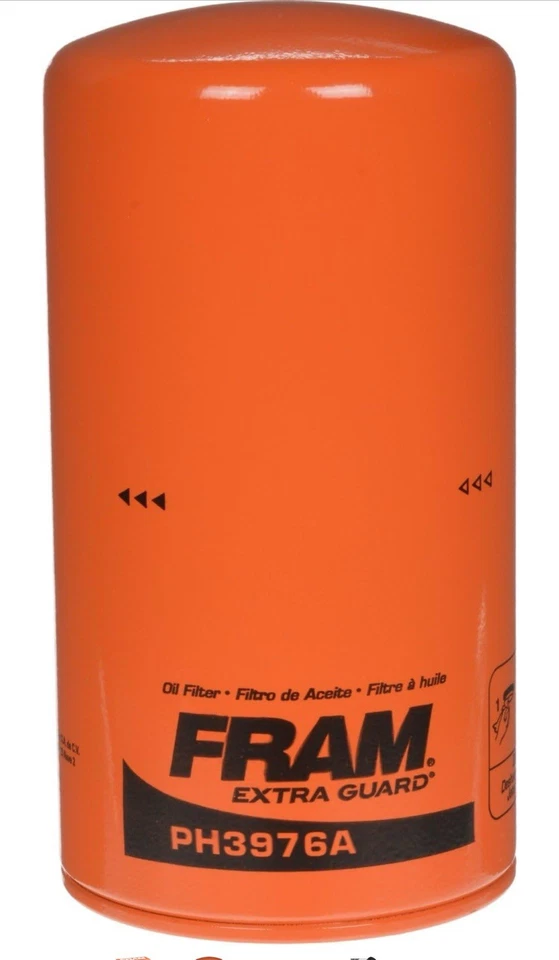 *Lote de 2* Filtro de aceite giratorio de alta resistencia FRAM PH3976A protector adicional hecho en 🇺🇸 Foto 2 de 4