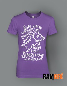 soft kitty shirt