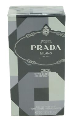 Prada Infusion de Vetiver Eau de Toilette Pour Homme 50ml